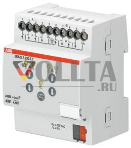ABB Stotz-Kontakt JRA/S2.230.5.1, привод жалюзи/рольставней, таймер перемещения, 2ф, 230 В переменного тока, мужская кровать, REG, 2CDG110124R0011
