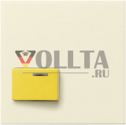 Gira 024701 System55 кнопка отключения, крышка, цвет: кремово-белый, тон:глянец