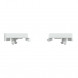 MERTEN MEG6192-6035 Flex KNX Design 2-позиционный клавишный сенсор Lotus White