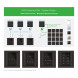 MERTEN MEG6192-6035 Flex KNX Design 2-позиционный клавишный сенсор Lotus White