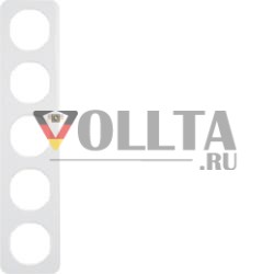Berker 10152189 рамка полярно-белая, глянцевая Berker R.1