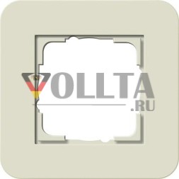 Gira 0211427 рамка 1ф Gira E3 песочный/антрацит
