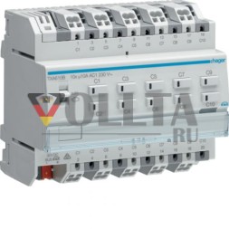 Hager TXA610B переключение/жалюзи выход easy 10/5-канальный 10A