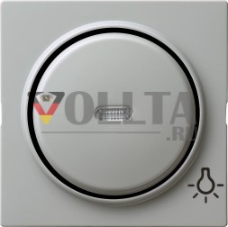 Gira 028542 крышка с символом подсветки + клавиша управления S-Color серый
