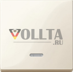 Schneider серия: Merten 436044 System M контрольный-выключатель света крышка, цвет: кремово-белый, тон:глянец