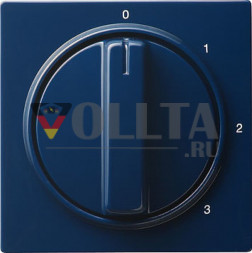 Gira 066946 S-Color Накладка с ручкой для трехступенчатого переключателя, цвет: голубой, тон:глянец