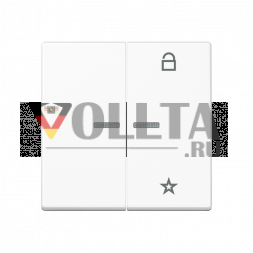 Кнопка радиоуправления Jung FMA1701BFWWM eNet