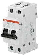 ABB Stotz-Kontakt S202M-K15UC, Автоматический выключатель K-Char., 10 кА, 15 А, 2П, 2CDS272061R0457