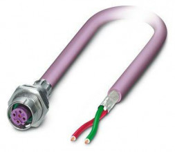 Phoenix Contact 1239931 SACCBP-M12FSB-2CON-M16/5,0-910X панельный разъем шины