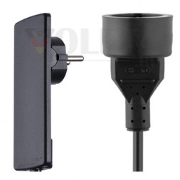 EVOline Plug с муфтой / Белый / 300 см