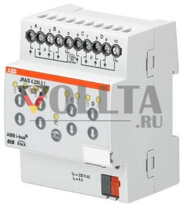 ABB STOTZ-KONTAKT JRA/S4.230.2.1, привод жалюзи/рольставней, 4-ходовой, 230 В переменного тока, ручное управление, REG, 2CDG110121R0011
