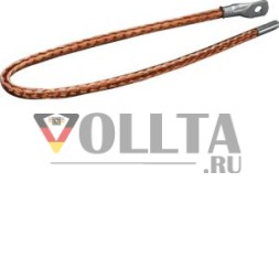Кабель заземления Hager UZ012 25 кв.мм., длина 550мм.