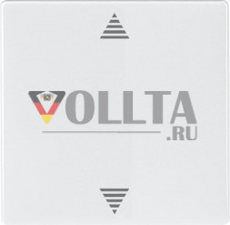 Schneider серия: Merten 502519 System M Радио-Rollladentaster CONNECTAbdeckung цвет:полярная белизна, тон: матовый