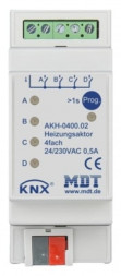 MDT AKH-0400.02 актор для обогревателя,  четверная 24-230V