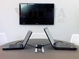 EVOline FrameDock 1-U-1 серебристый / Питание / Зарядное устройство USB / Свободное место