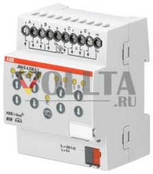ABB Stotz-Kontakt JRA/S4.230.5.1, привод жалюзи/рольставней, таймер перемещения, 4 ф, 230 В переменного тока, мужская кровать, REG, 2CDG110125R0011