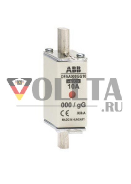 ABB Stotz-Kontakt OFAA000GG6, предохранитель NH NH 000 6A 690V GG, 1SCA022661R8410