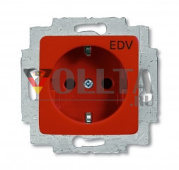 Busch-Jaeger 20EUCQ/DV-217 Duro2000 SI SCHUKO-розетка цвет: красный,