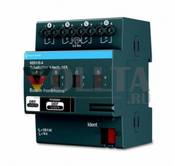 Busch-Jaeger 6251/0.4 переключатель, 4-канал REG