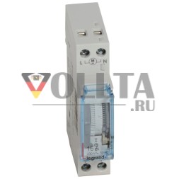 LEGRAND 412780 MicroRex суточный таймер | аналоговый, без запаса хода, 1 TE