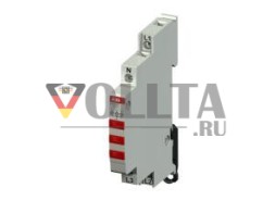 ABB Stotz-Kontakt E219-3C, индикаторная лампа 3 светодиода E219-3C 3 светодиода красного цвета, 415/230 В переменного тока, 2CCA703900R0001