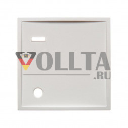 Berker 12338989 S1 панель для кнопки c шнурковым приводом, крышка, цвет:полярная белизна, тон:глянец