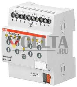 ABB Stotz-Kontakt JRA/S4.24.5.1, привод жалюзи/рольставней, таймер перемещения, 4 ф., 24 В переменного тока, кровать для мужчин, REG, 2CDG110128R0011