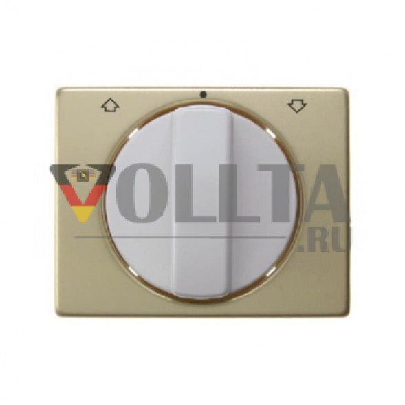 Berker 10770102 Arsys Жалюзи-поворотный переключатель крышка, цвет:золотой