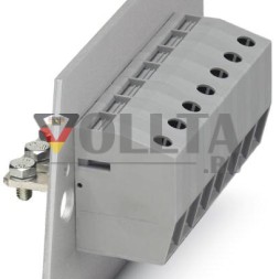 Phoenix Contact 0709136 HDFK 25-VP 125A 6qmm-35qmm серая проходная клемма