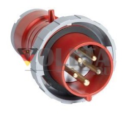 ABB Stotz-Kontakt 432P6W, вилка CEE 6h, 32 A, IP67, 3P+N+E, 2CMA166524R1000