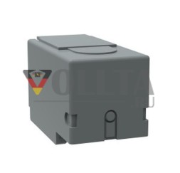 ABB Stotz-Kontakt OTS250G1S, клеммная крышка с защелкивающимся креплением, серый пластик, IP3X, короткая версия, 1SCA022715R5260