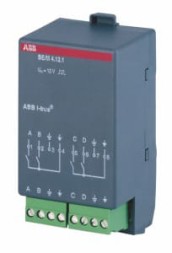 ABB Stotz-Kontakt BE/M4.12.1, модуль двоичного ввода, 4-канальный, запрос контакта, 2CDG110007R0011