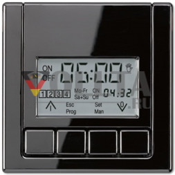 Jung LS5201DTSTSW LS990  таймер  ЖК дисплей стандарт цвет: черный