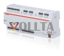 ABB Stotz-Kontakt JRA/S6.230.3.1, привод жалюзи/рольставней с бинарными входами, 6-канальный, REG, 2CDG110208R0011