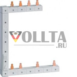 Hager KCF863R sr 63A правая фазовая шина L1L2L3N