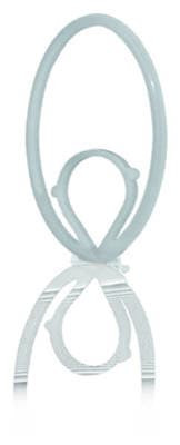 F-Tronic 7410003 f-clip Настенный зажим для труб, кабелей, ширина паза 55 мм 50 шт