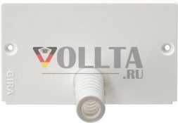 Gira 135827 торцевая заглушка профиль 55 чисто белый