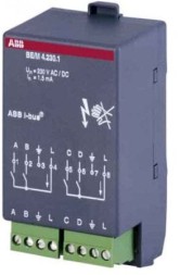 ABB Stotz-Kontakt BE/M4.230.1, модуль двоичного ввода, 4-канальный, 230 В, 2CDG110005R0011