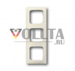 Busch-Jaeger 2513-212K-102 Duro2000 SI Linear рамка,3 группы, цвет: кремово-белый