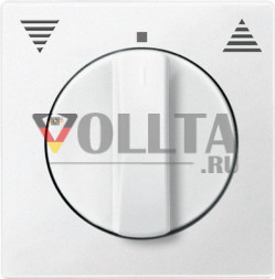 Schneider серия: Merten 569819 System M Rollladen-Tastrastschalter крышка, цвет:полярная белизна, тон: матовый