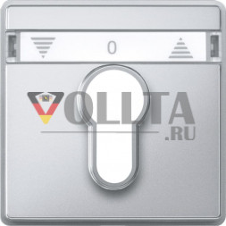 Schneider серия: Merten 348260 Aquadesign Rollladen-Tastrastschalter крышка, цвет: алюминевый