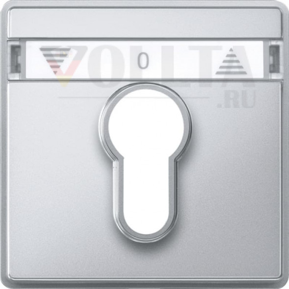 Schneider серия: Merten 348260 Aquadesign Rollladen-Tastrastschalter крышка, цвет: алюминевый
