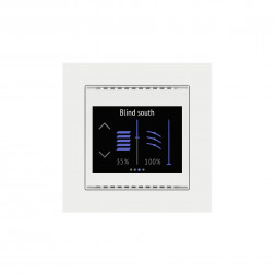 Контроллер комнаты Elsner Cala Touch KNX T 3.x чисто белый RAL9010