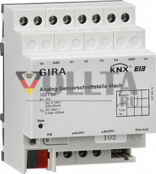 Gira 102100 KNX Аналоговый интерфейс датчика