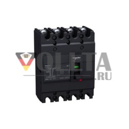 Schneider Electric EZC100N4063 Easypact EZC100N TMD 63 4-полюсный 3D автоматический выключатель