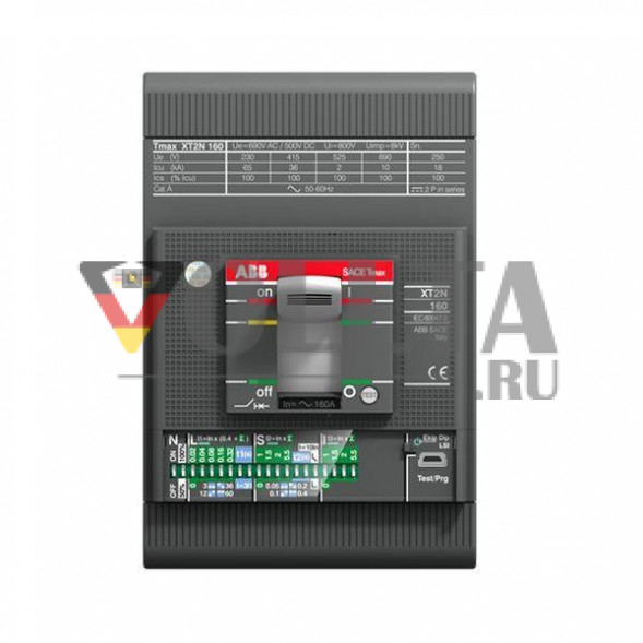 ABB Stotz-Kontakt 1SDA075093R0001 XT2V 125 Ekip I In=100A 3p FF UL/CSA автоматический выключатель