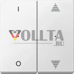 Merten 625619 System M KNX Клавиша для модуля, крышка, цвет:полярная белизна, тон: матовый