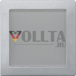 Schneider серия: Merten 587060 System M LED световой сигнал крышка, цвет: алюминевый, тон: матовый