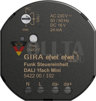 GIRA 542200 Блок радиоуправления eNet mini | 1-сторонний, DALI