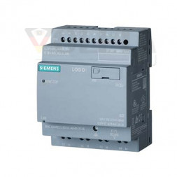 SIEMENS 6ED10522CC080BA2 LOGO! Базовый модуль 24 В | без дисплея, 8 DE (4 AU)/4DA, транзисторы